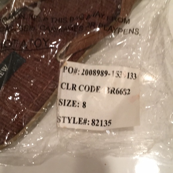 J Crew Sandals NWT Size 8 "Tatami" Style - Picture 3 of 10
